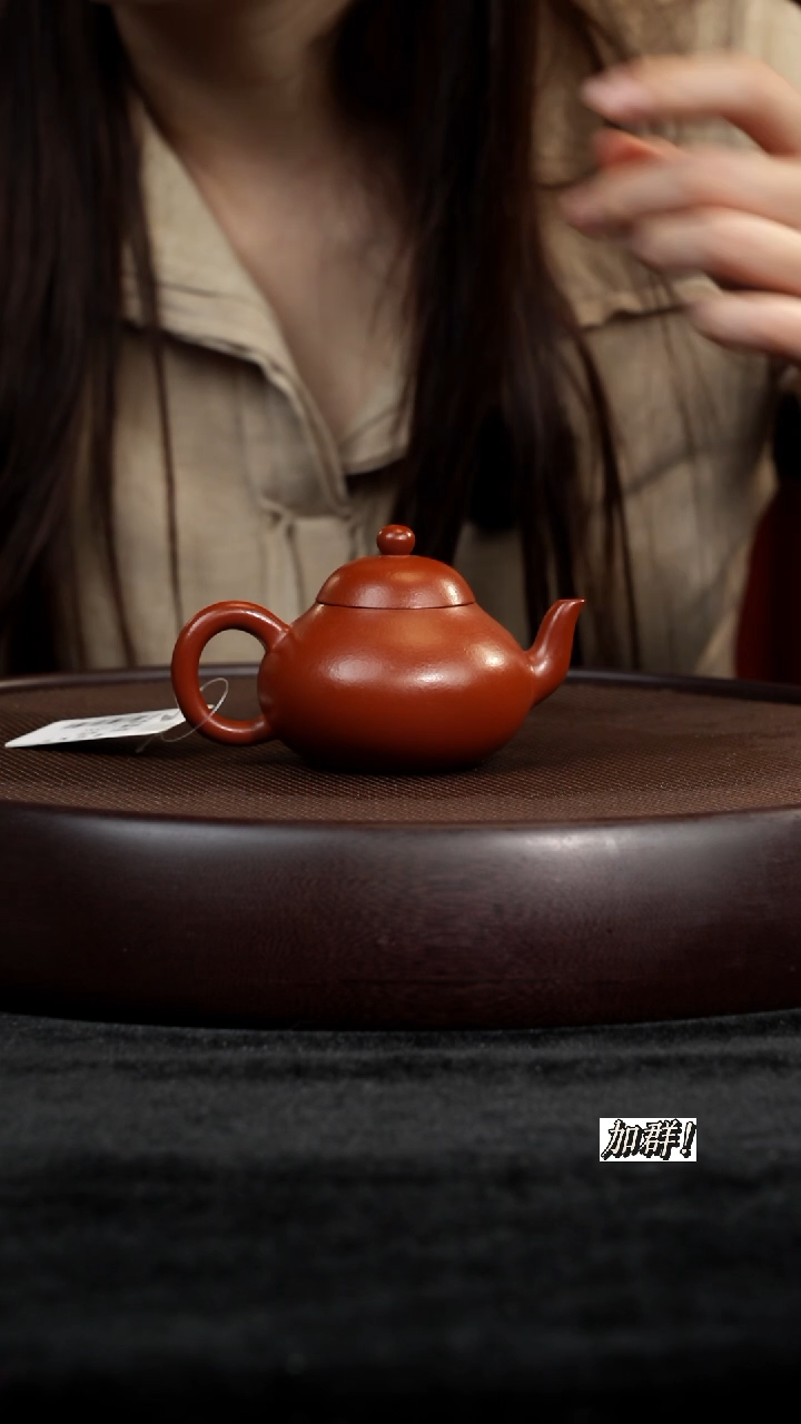 茶壶紫砂LTF112211孟臣梨形130cc