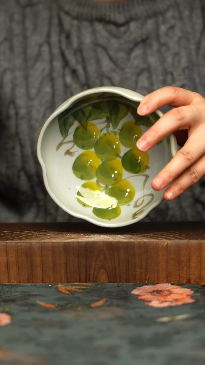 杯釉下彩手工手绘同款陶器