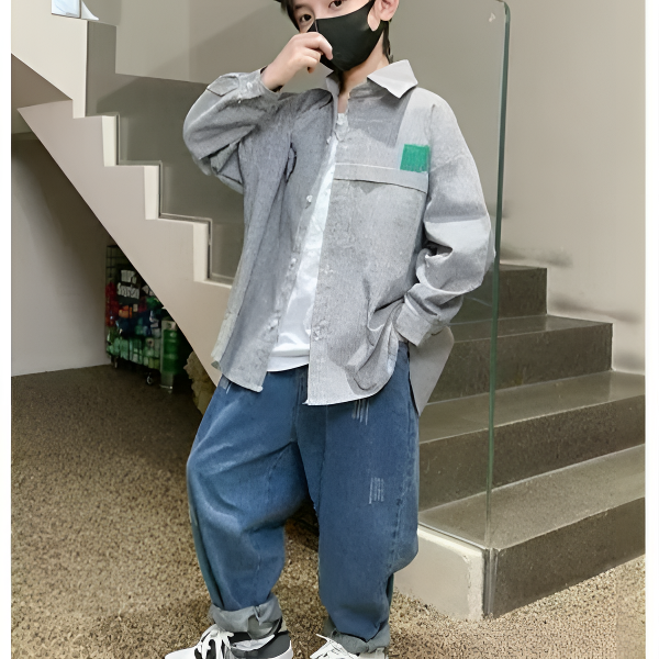 F4-914淘儿童春秋百搭牛仔裤(92150)