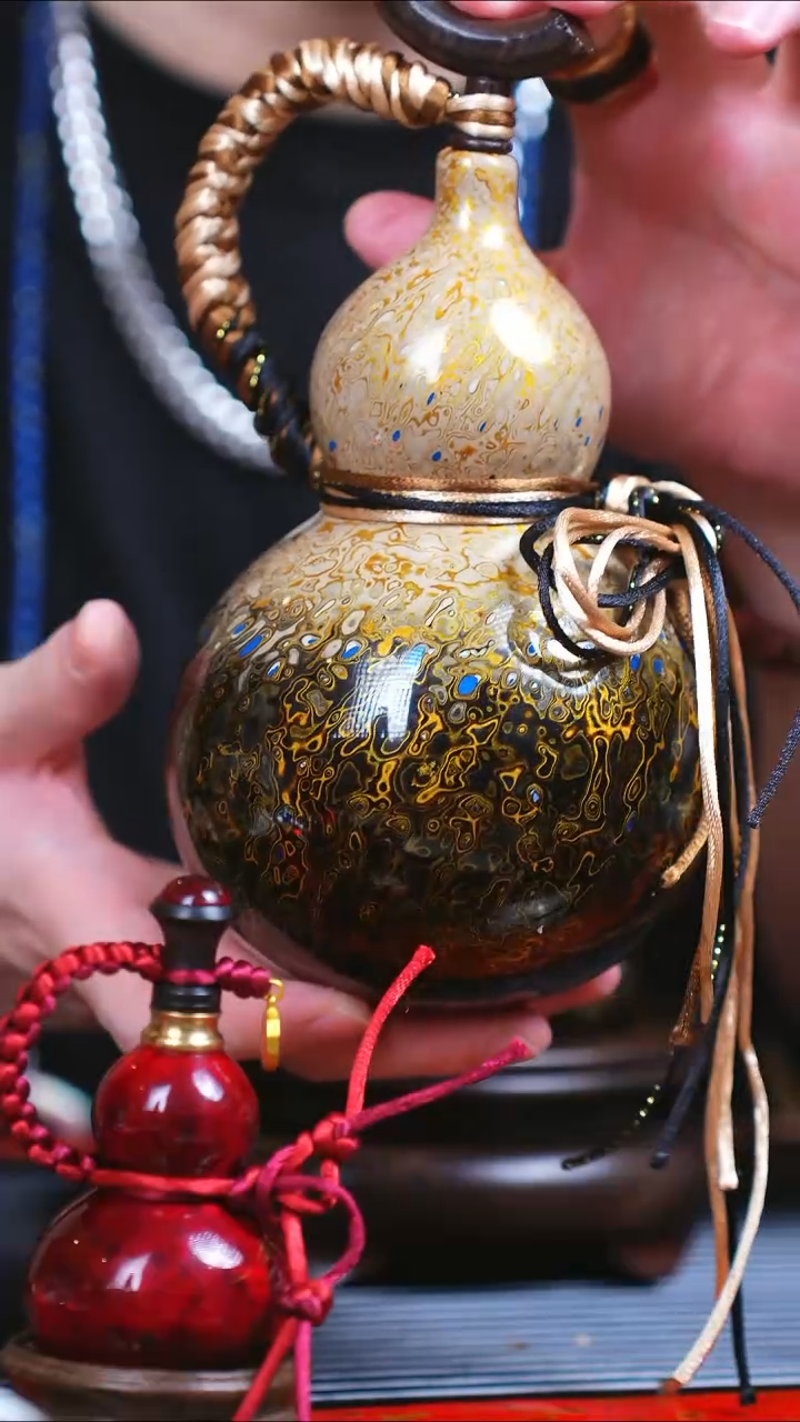 【闪购商品】JD045元宵节臻选非遗大漆酒葫芦