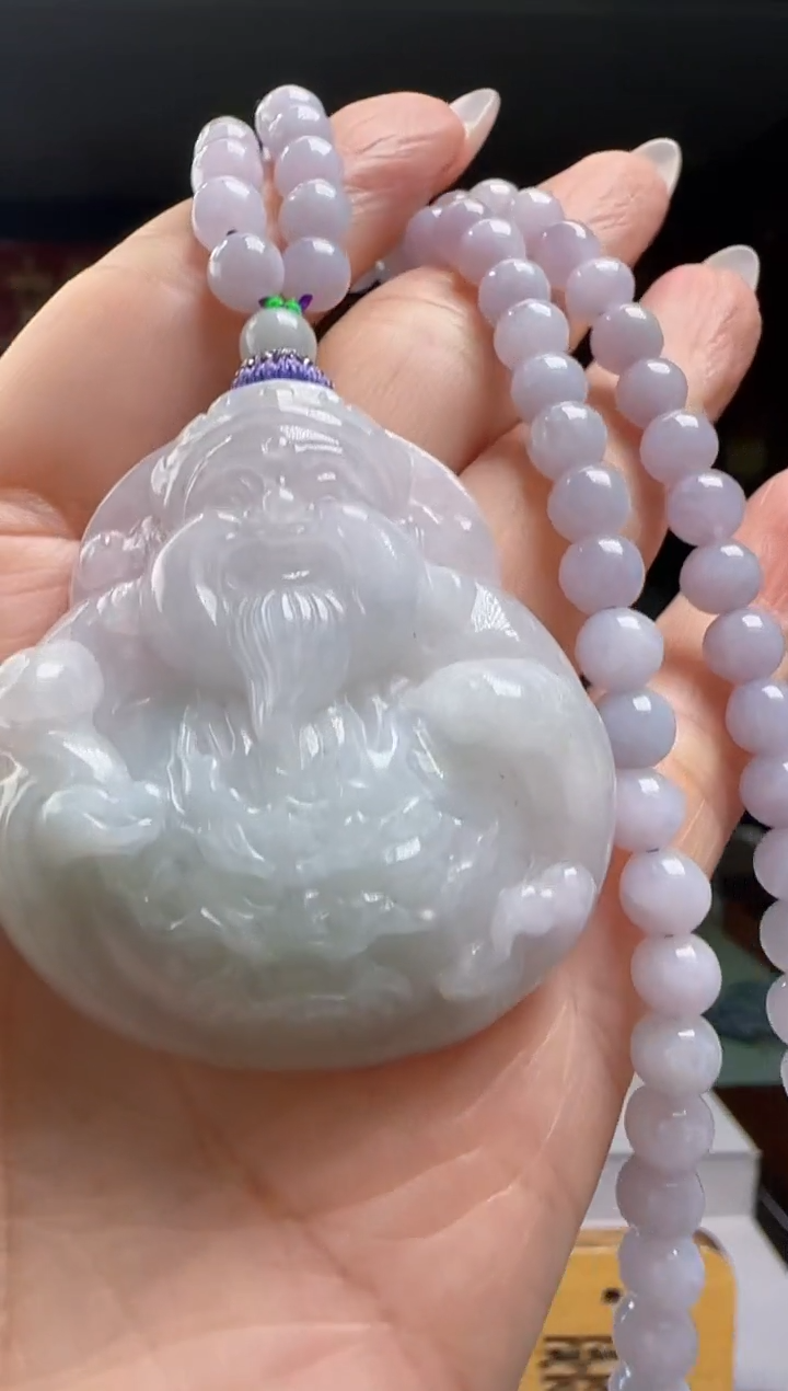 翡翠未镶嵌颈饰YJ@@WS1WX35947