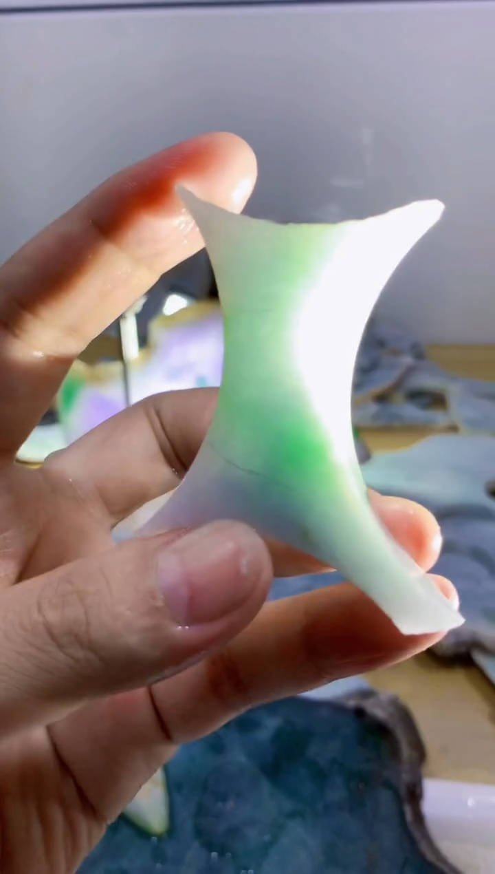 翡翠裸石0蒙0翡翠珠宝345