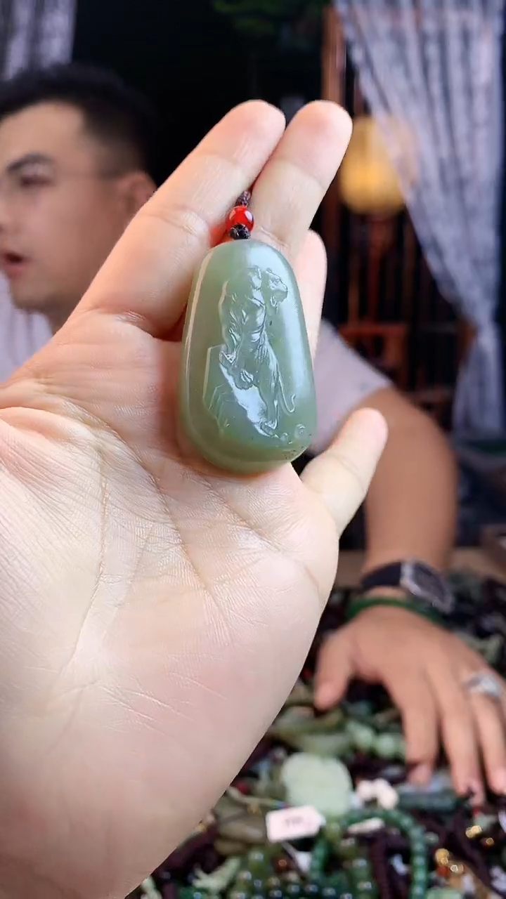 和田玉未镶嵌挂件多样性发货拍一发一
