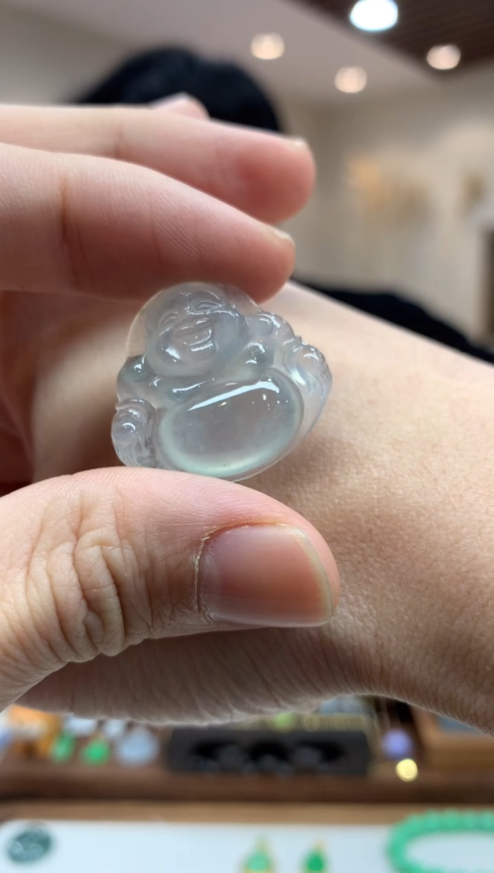 【闪购商品】翡翠吊坠(不含链)未镶嵌佛公