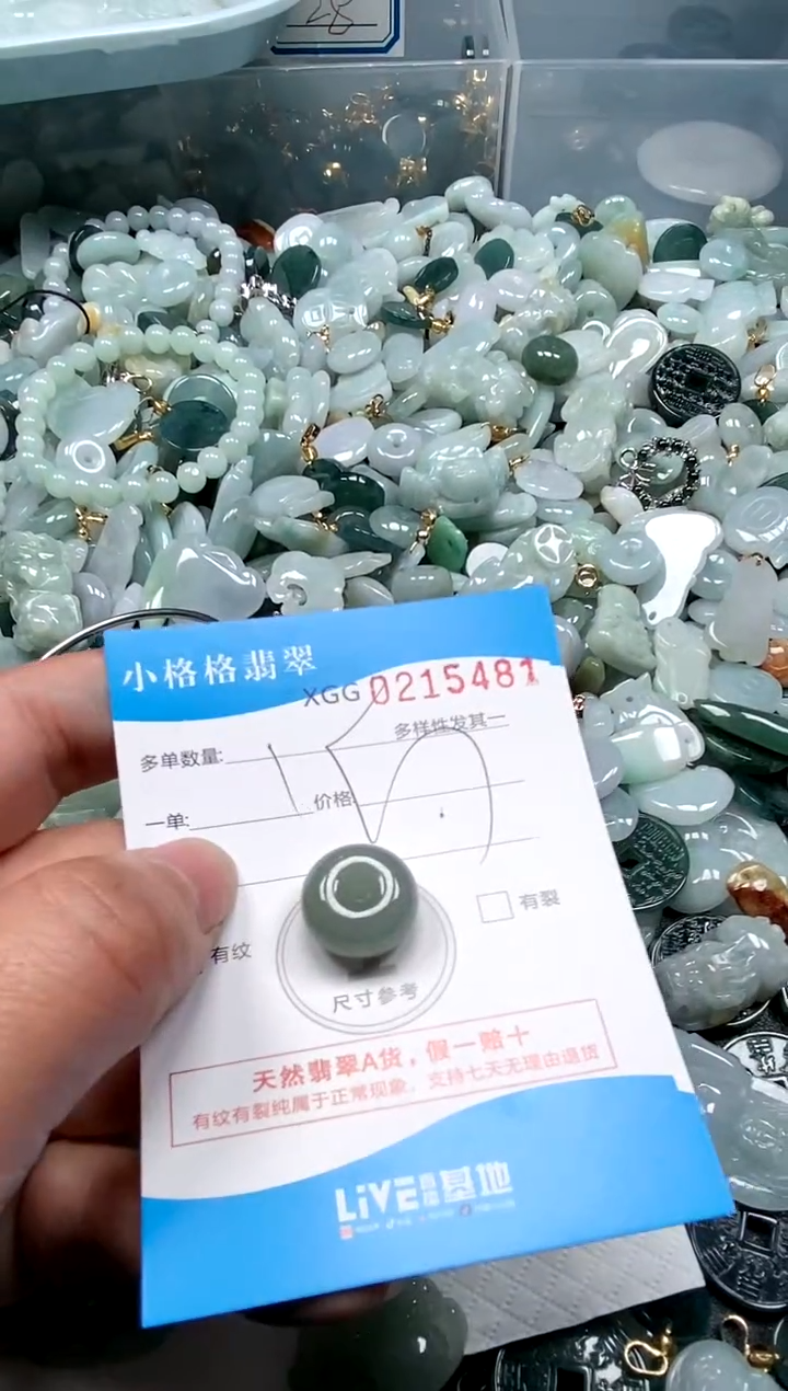 【闪购商品】翡翠颈饰未镶嵌闪购商品0215481