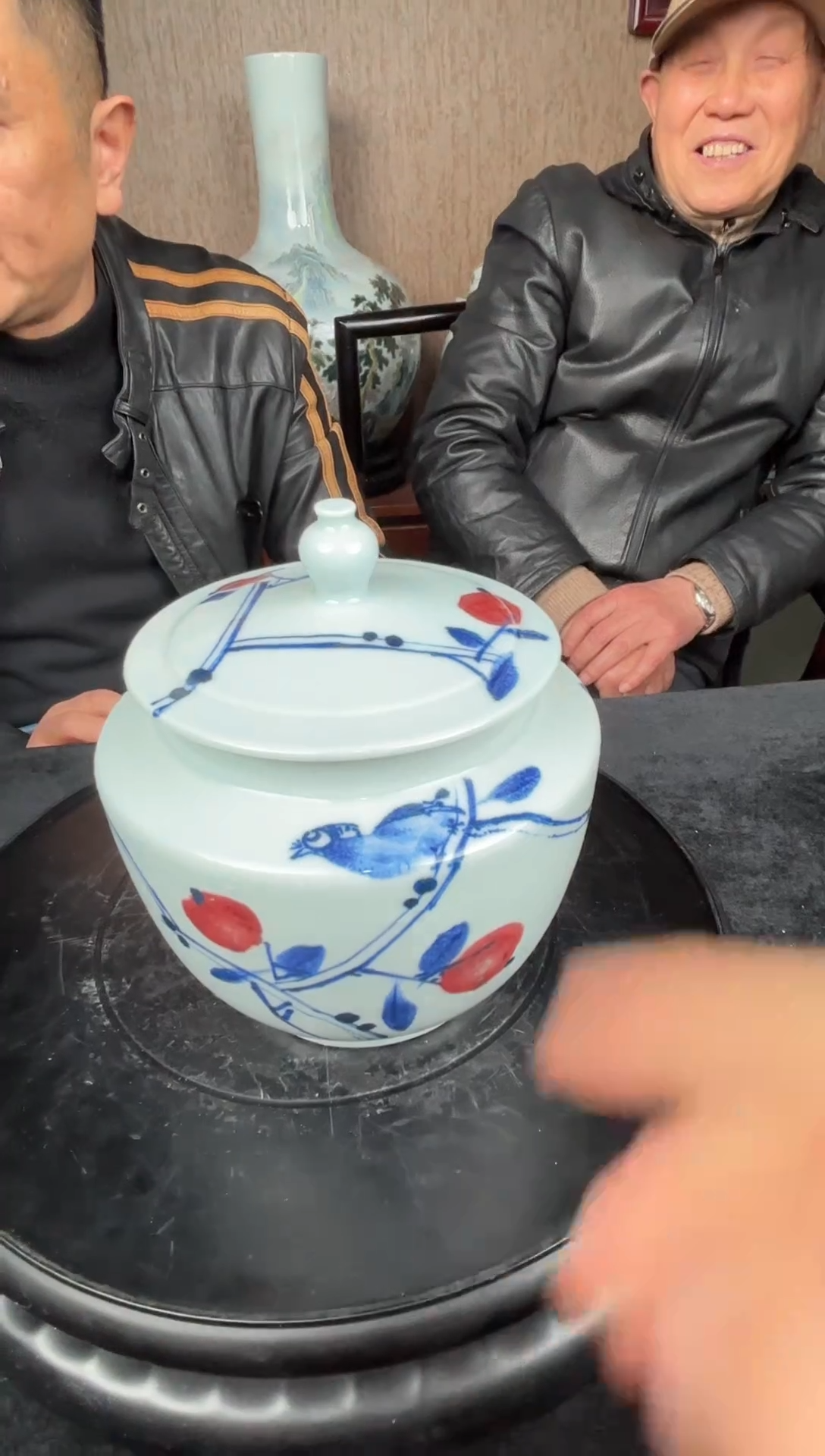 【闪购商品】摆件B09【人间瓷画】《唐海曙》 