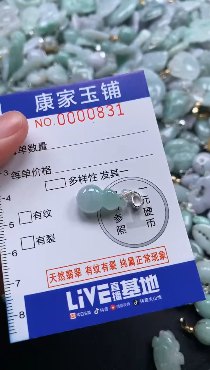 颈饰未镶嵌翡翠831