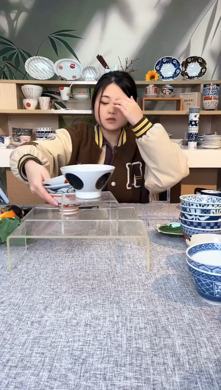 【闪购商品】瓷片青丸紋　広東碗