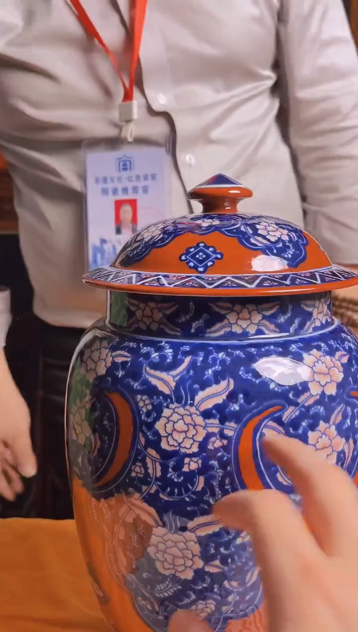 摆件陶瓷景德镇现代陶瓷流水141    带防伪标
