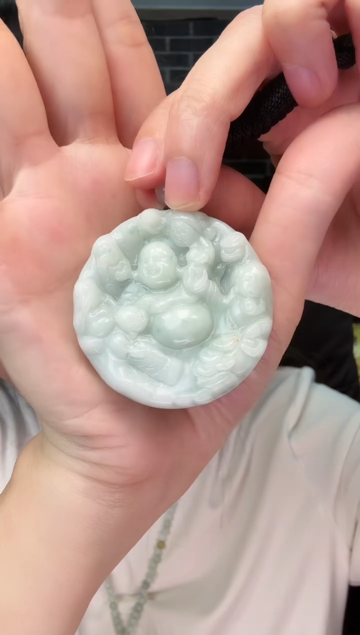 颈饰未镶嵌翡翠牌子