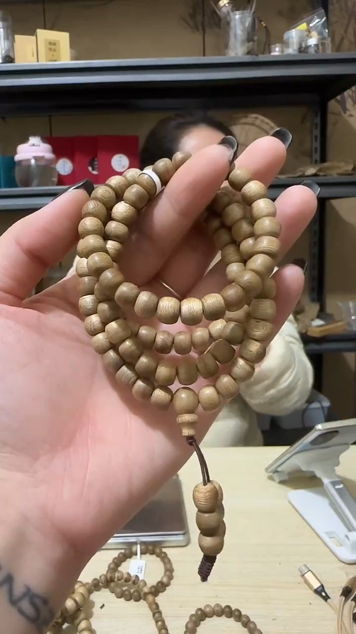 【闪购商品】沉香手串28号马来西亚西马鼓珠手串卡7