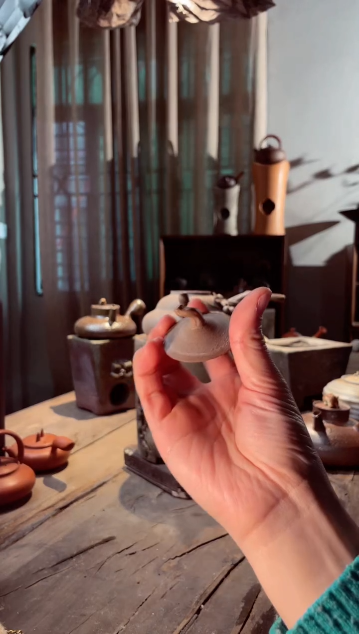 【闪购商品】壶紫金陶葫芦侧把叭叭叭