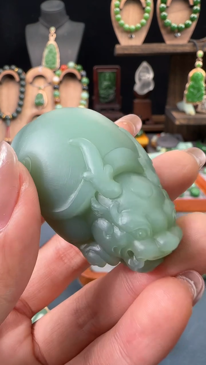 【闪购商品】和田玉（碧玉）吊坠未镶嵌1