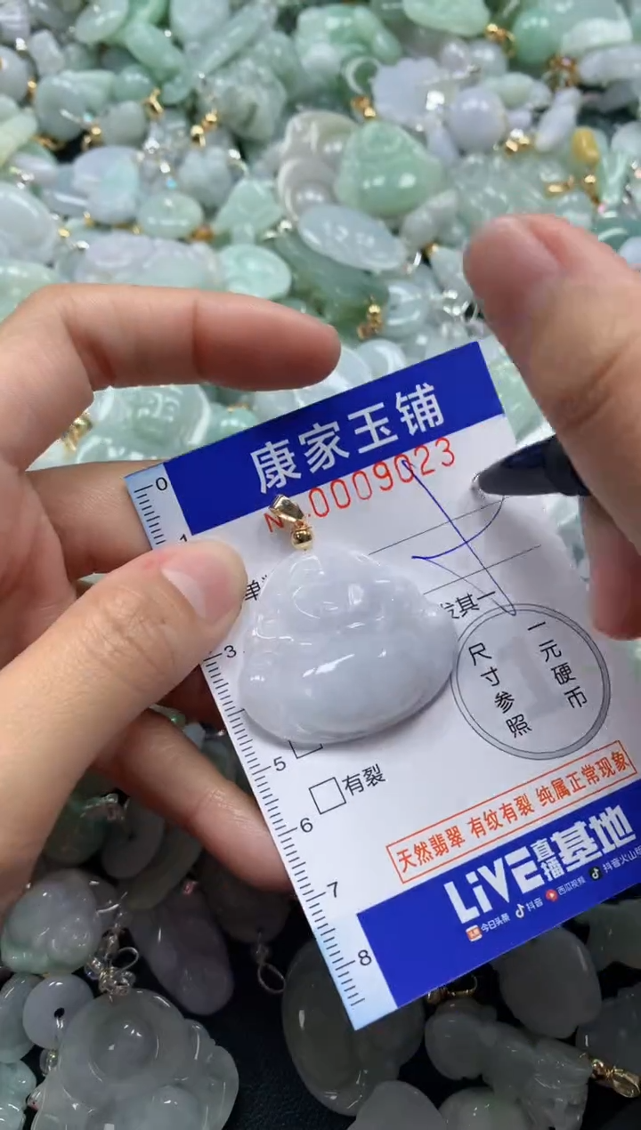 颈饰未镶嵌翡翠9023