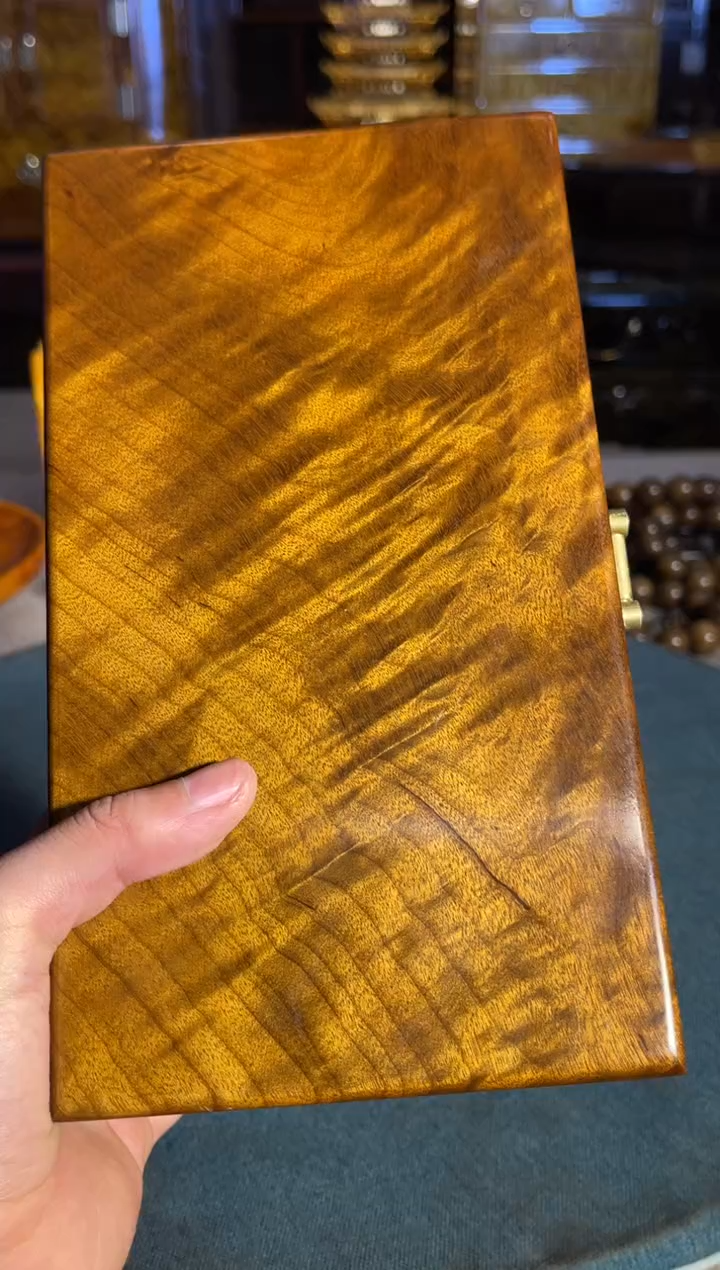 乌木类成套家具乌木首饰盒 11