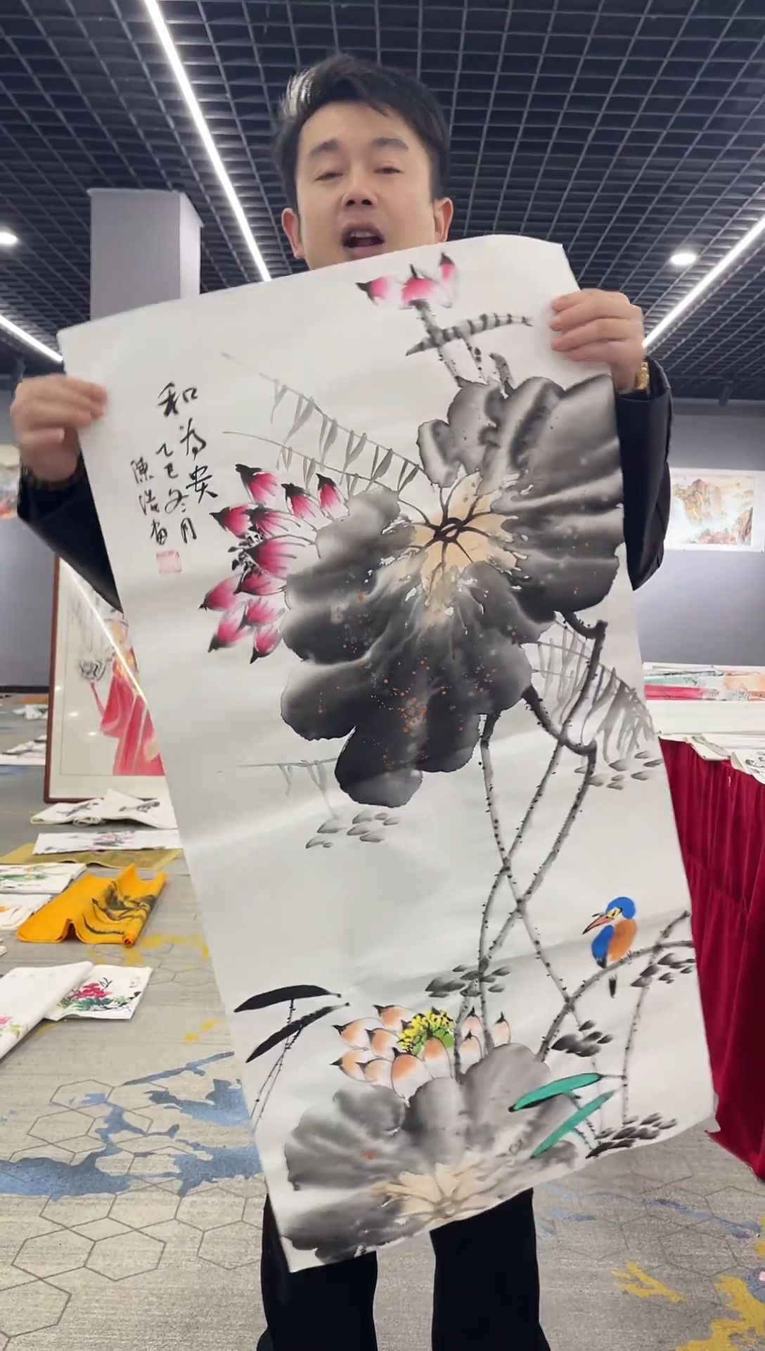 名人名画手工制作         