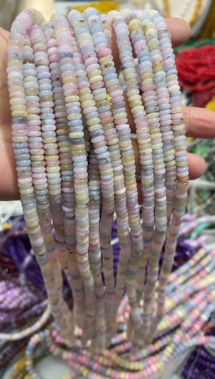 未镶嵌玛瑙/玉髓珠宝半成品两条