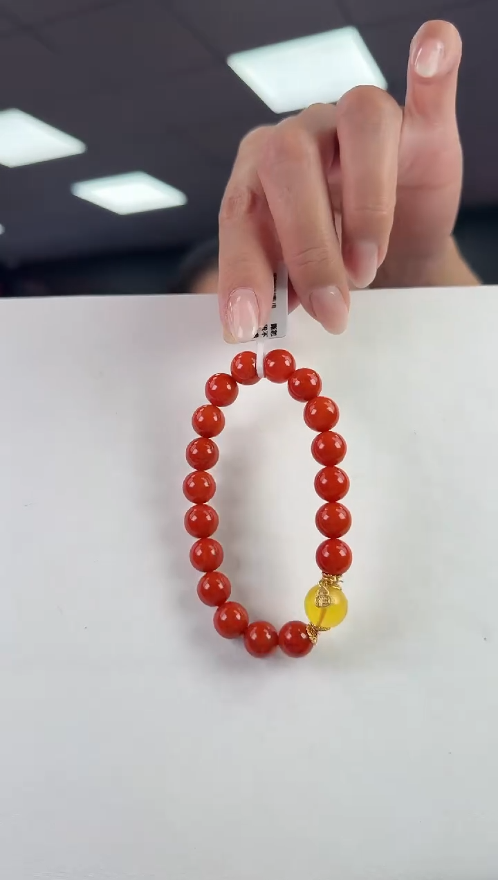 未镶嵌珠串南红玛瑙多样发其一/10/202502490599