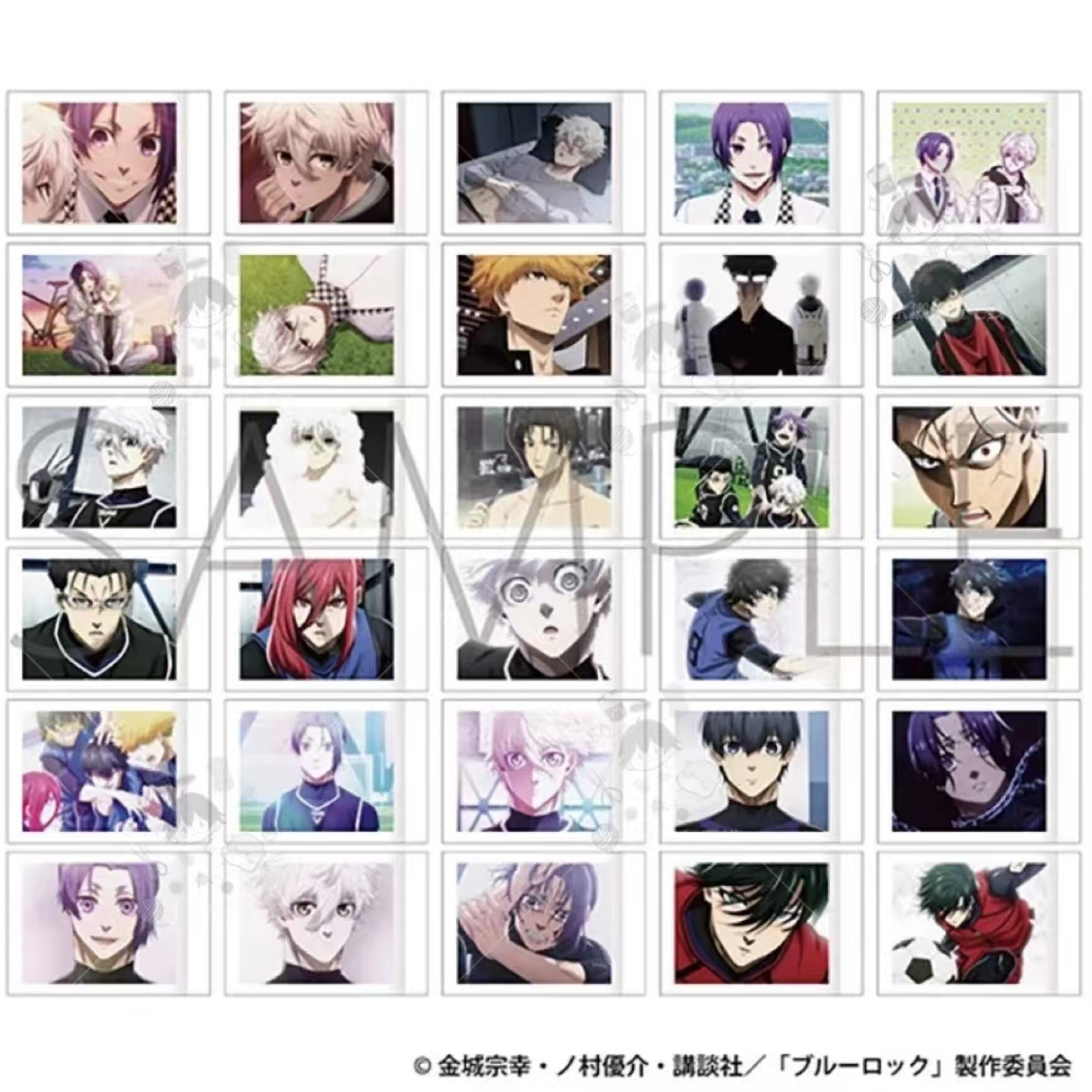 【蓝色监狱】 蓝锁剧场版拍立得盲盒（默认代拆）