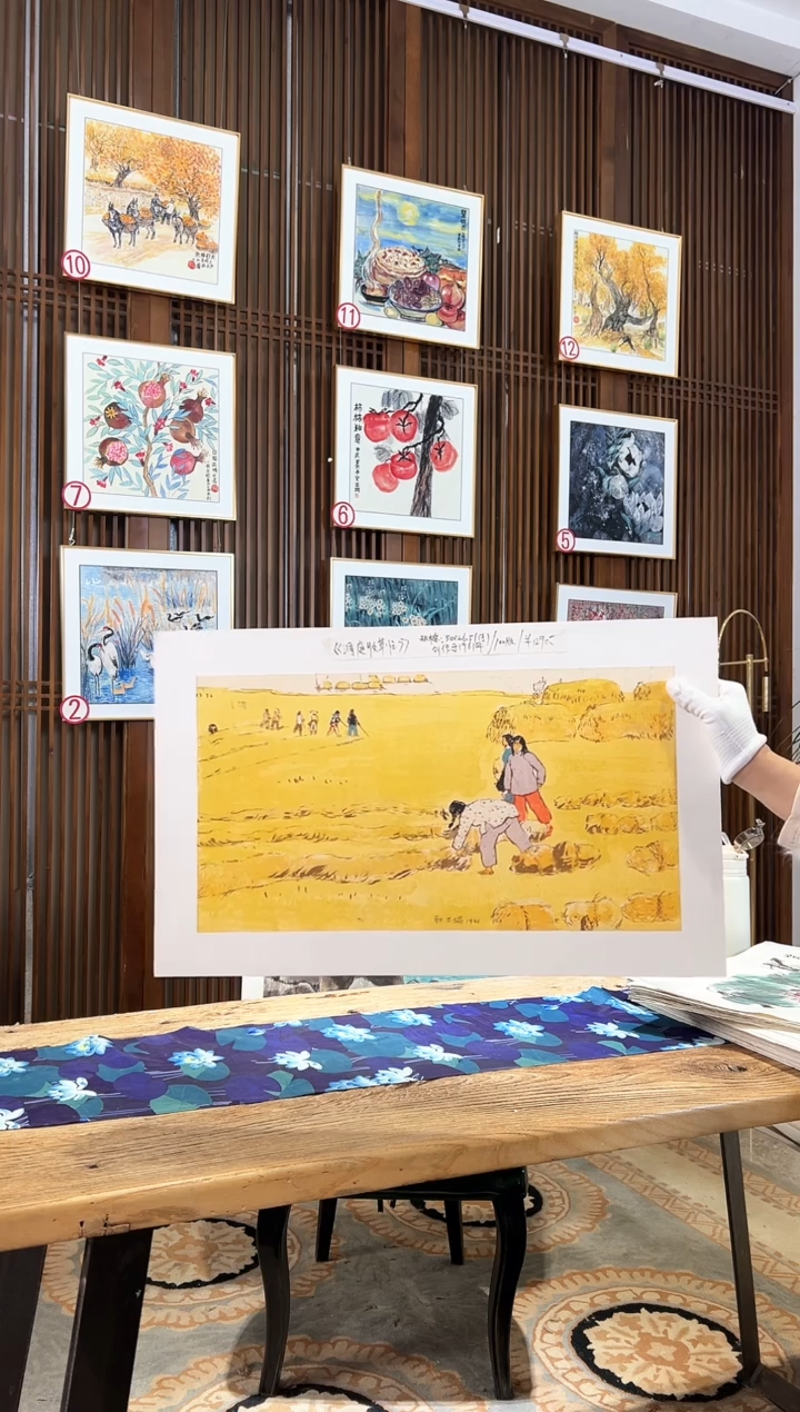 版画版画耿玉琨名章限量版画S