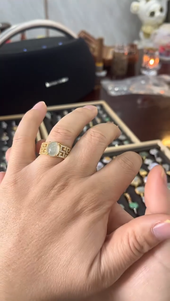 【闪购商品】翡翠戒指合金戒指