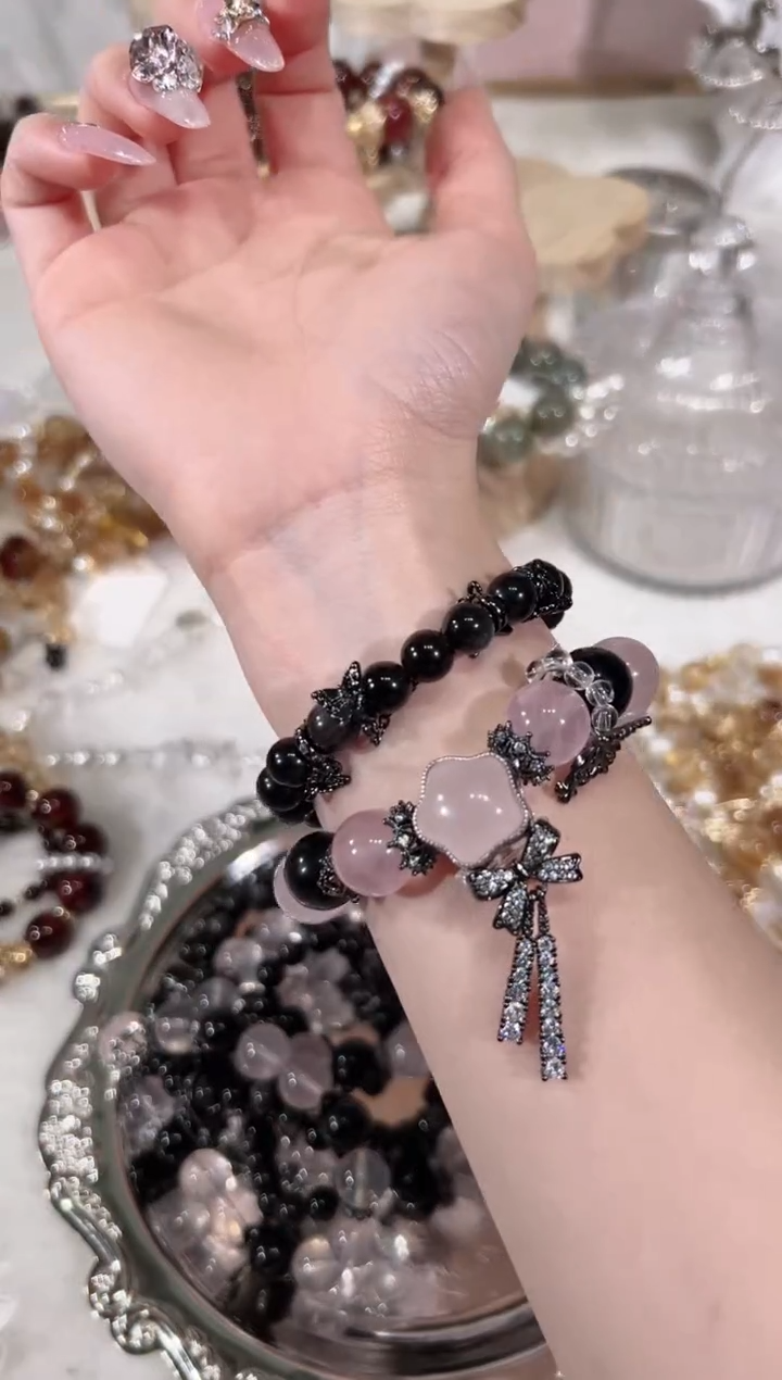 【闪购商品】水晶手链未镶嵌天然水晶默认微瑕 多样性发货发其一