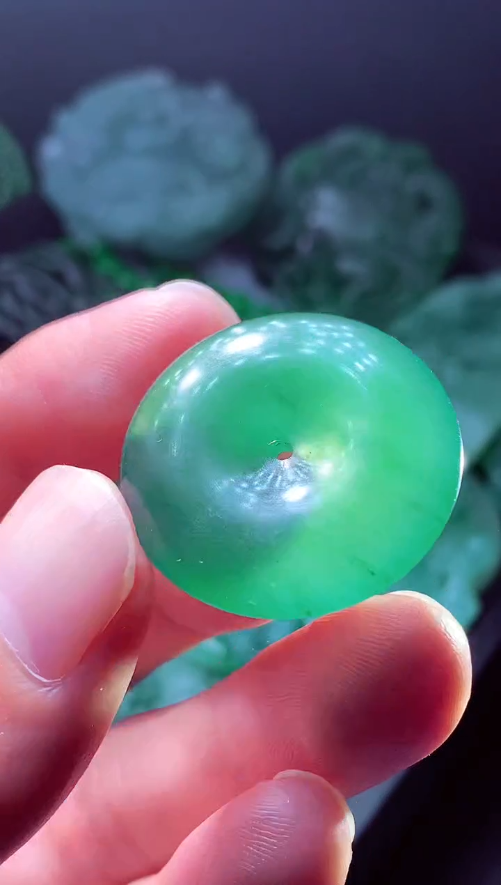 未镶嵌定制翡翠晓*#翡翠毛货定制