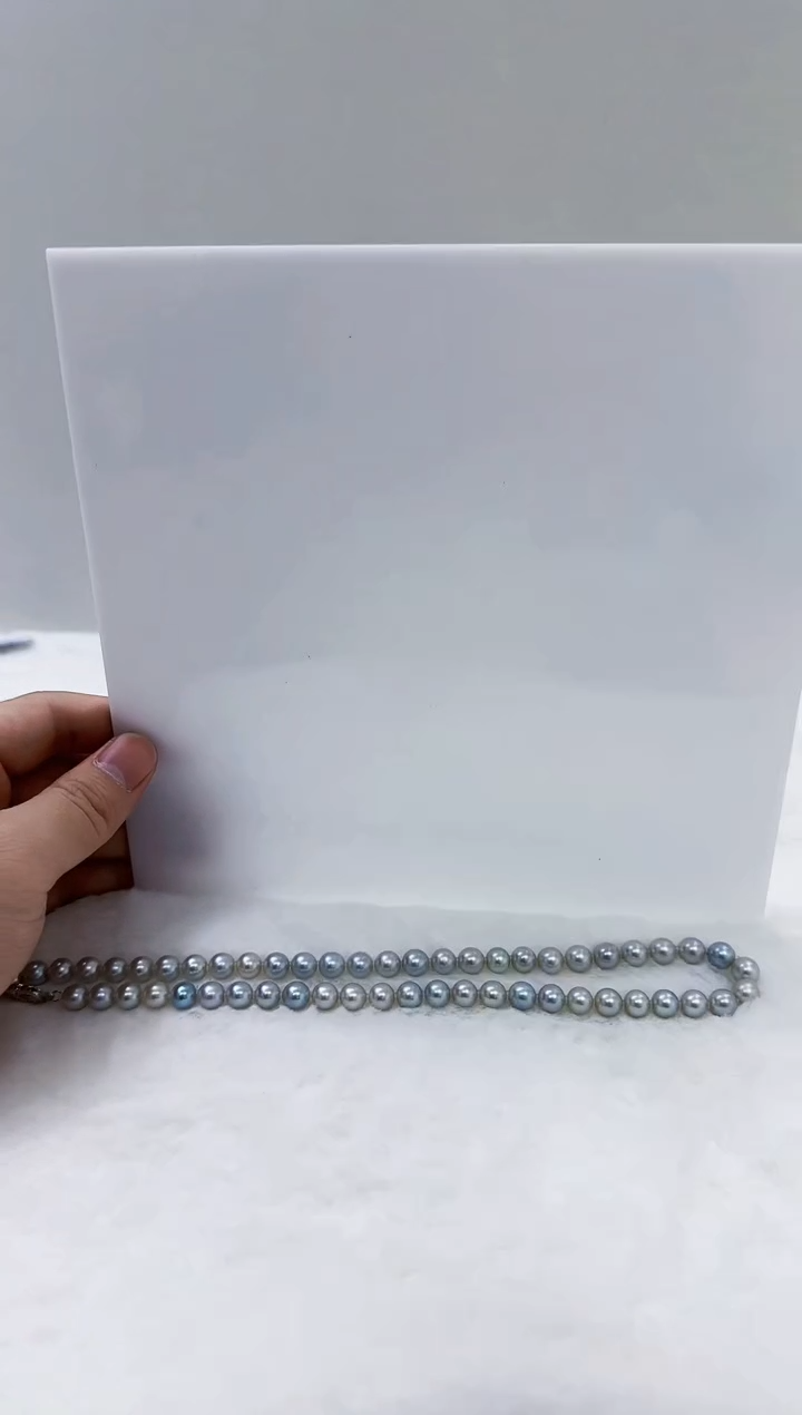 【闪购商品】海水珍珠DA未镶嵌灰珠串7 t913