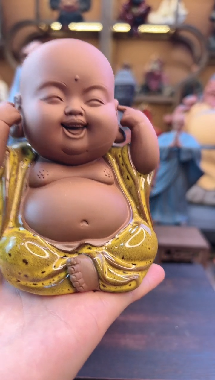 紫砂茶宠器闵紫砂茶宠摆件