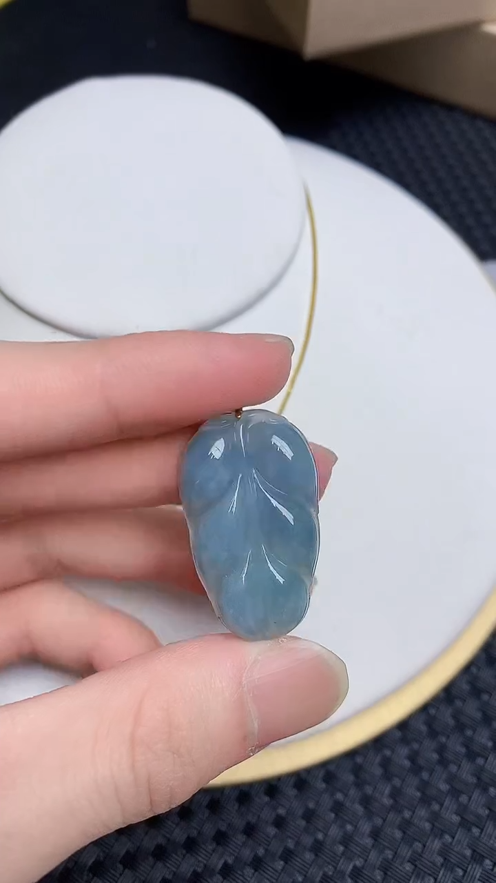 【闪购商品】翡翠颈饰18K金镶嵌45345341