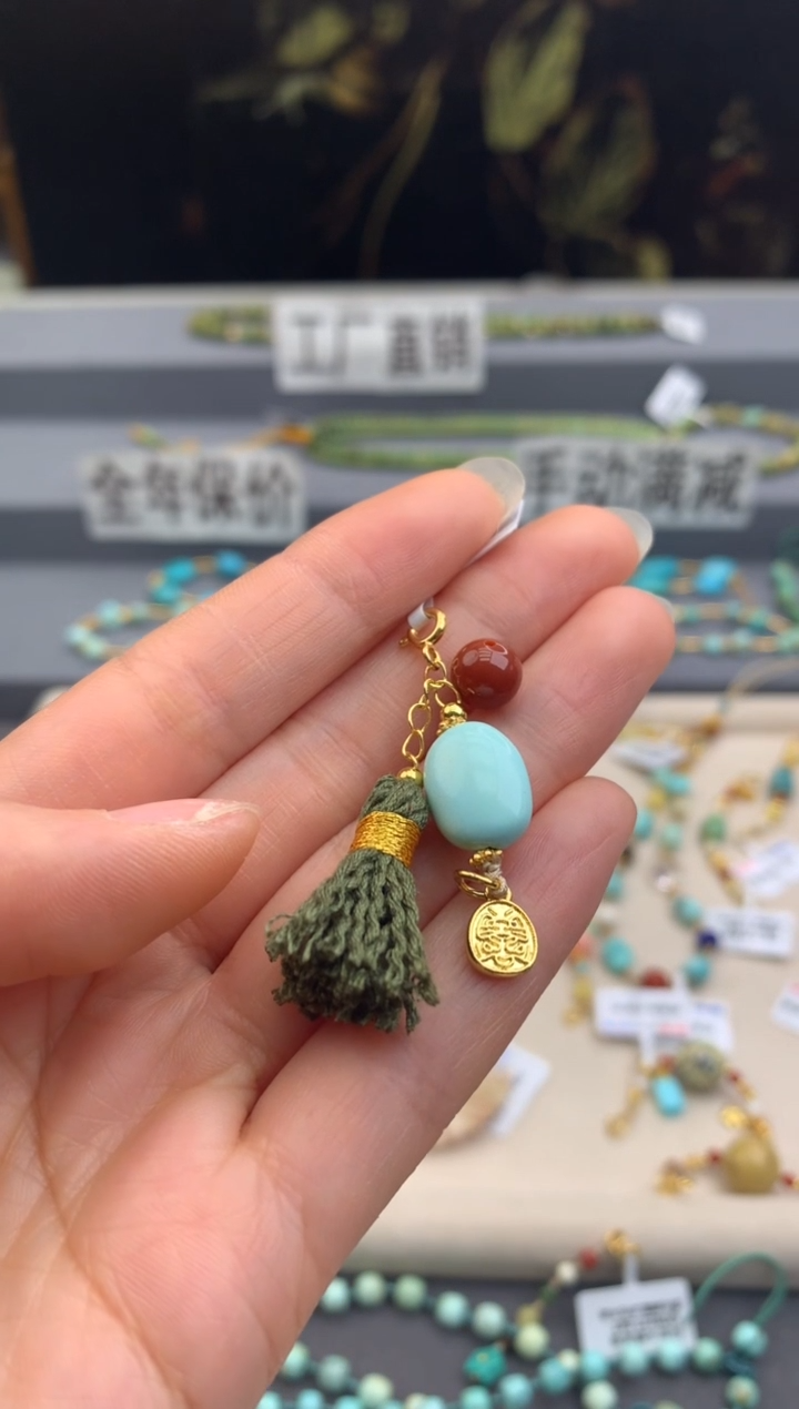 未镶嵌提溜南红玛瑙茜.A169