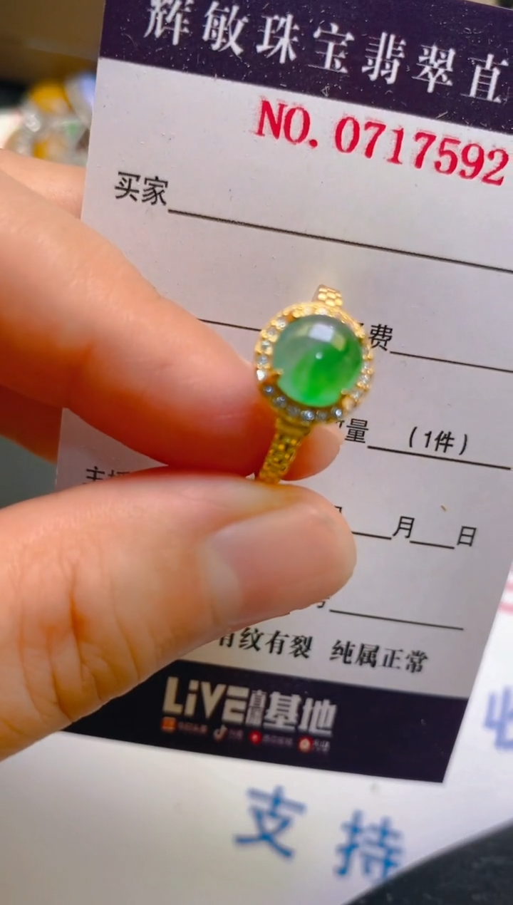 【闪购商品】翡翠耳饰银S925镶嵌天然A货翡翠1