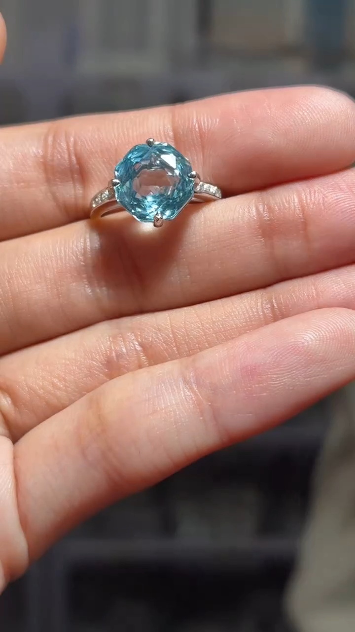 银S925镶嵌托帕石其他（扎德严选）