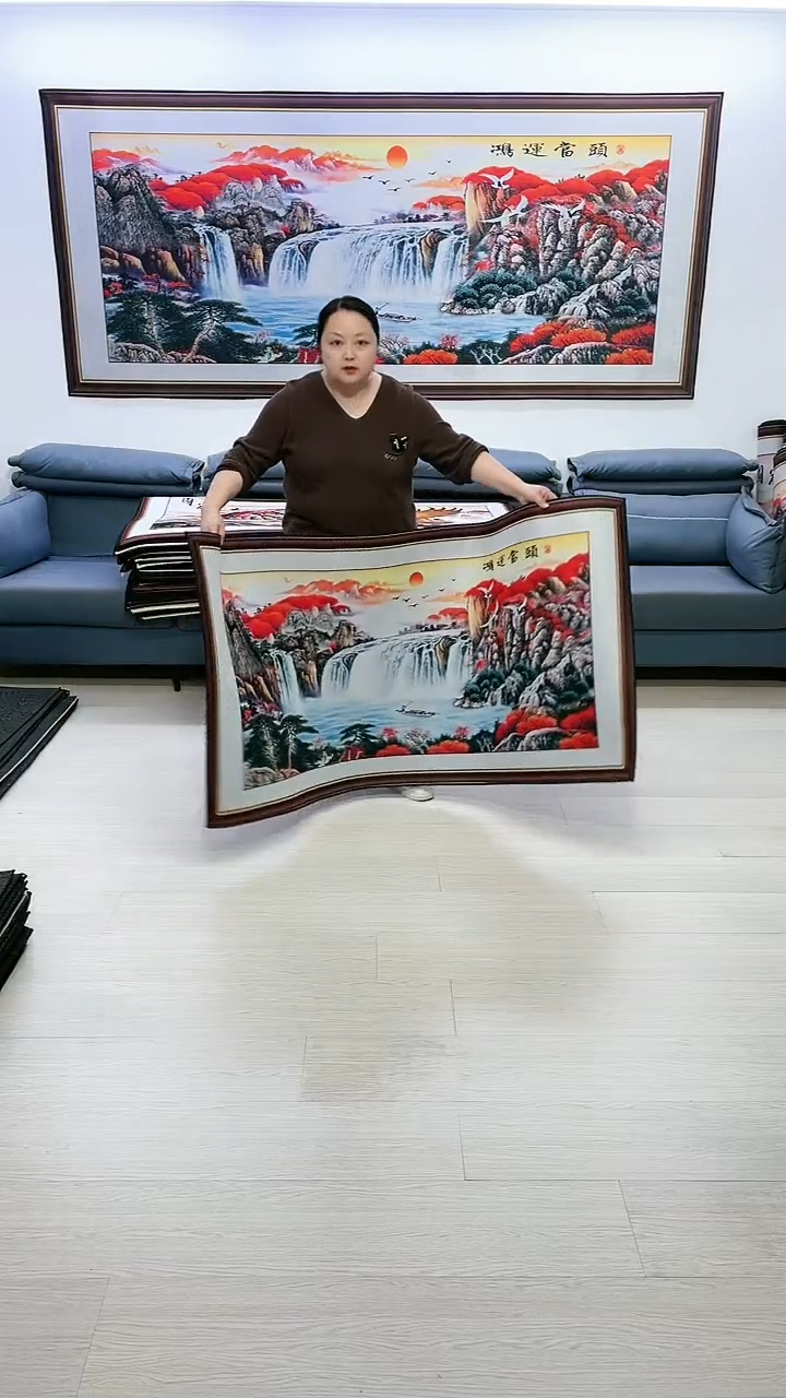 【闪购商品】横款151鸿运当头80*160