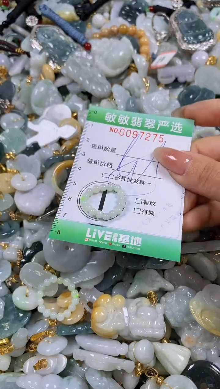 【闪购商品】翡翠颈饰未镶嵌闪购商品0097274