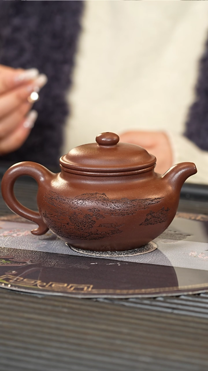 【闪购商品】紫砂茶壶HT 仿古       