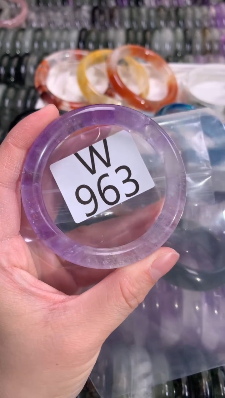 【闪购商品】水晶水晶手镯未镶嵌963-54