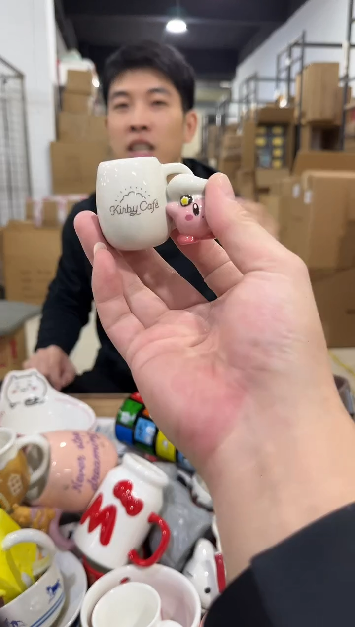 瓷片星之卡比牙刷架