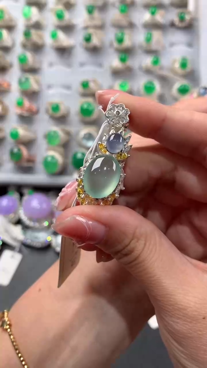 【闪购商品】定制翡翠未镶嵌天然缅甸A货翡翠  福利款12.15