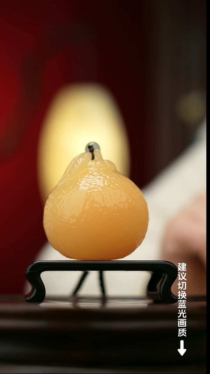 玉【大吉大利】天然玉石手把件