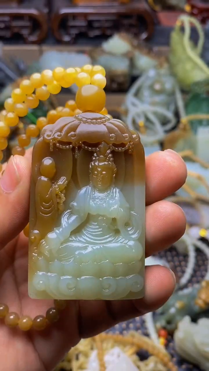 未镶嵌和田玉挂件重**者1