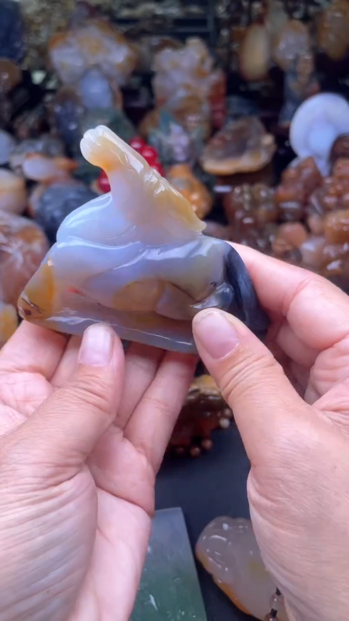 【闪购商品】玛瑙/玉髓颈饰未镶嵌AA