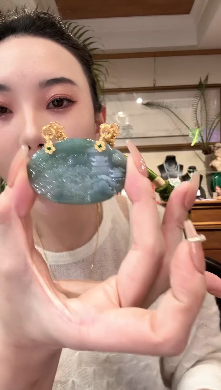 【闪购商品】翡翠颈饰未镶嵌国风