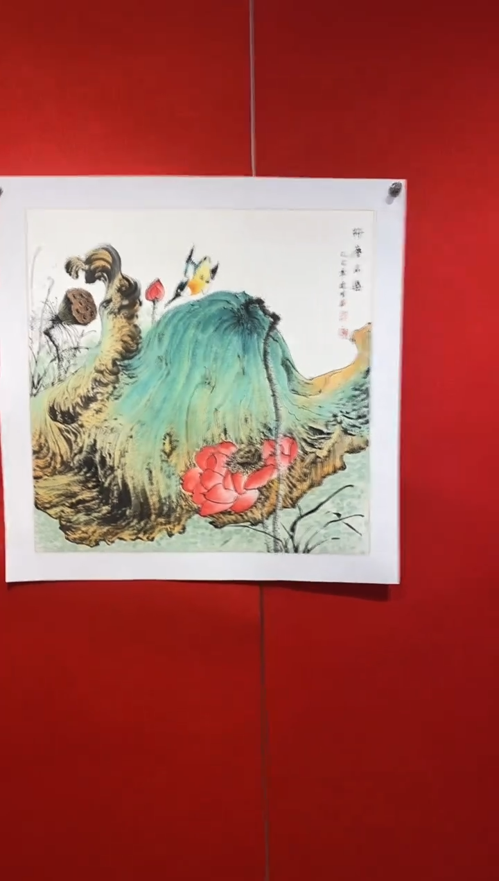 国画童老师国画作品作品
