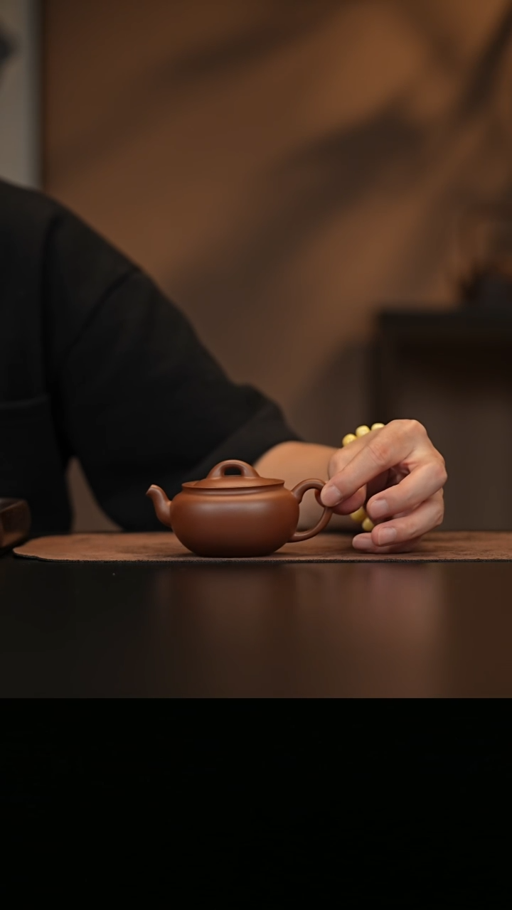 允禾斋  紫砂壶  忘忧 紫泥