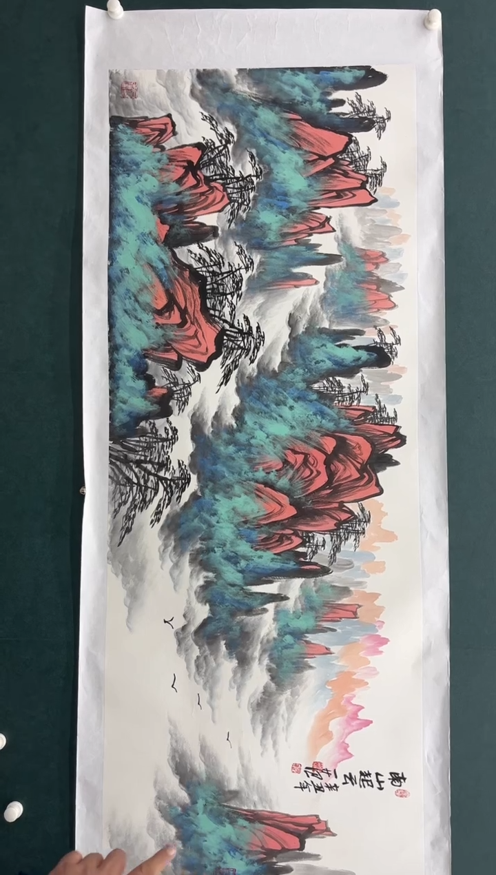 【闪购商品】绘画姜国华-国画-11平尺