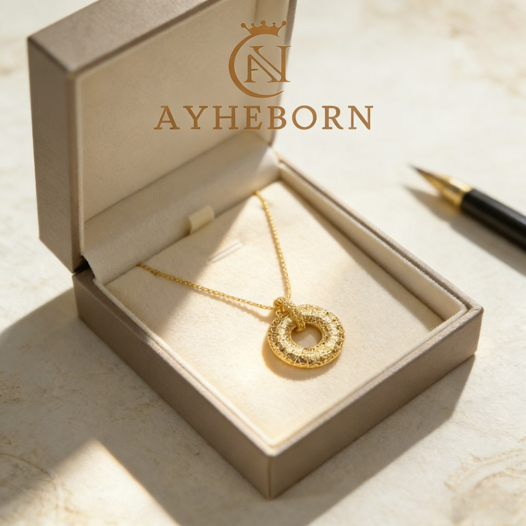    艾赫本AYHEBORN-大甜甜圈项链-LZ760102