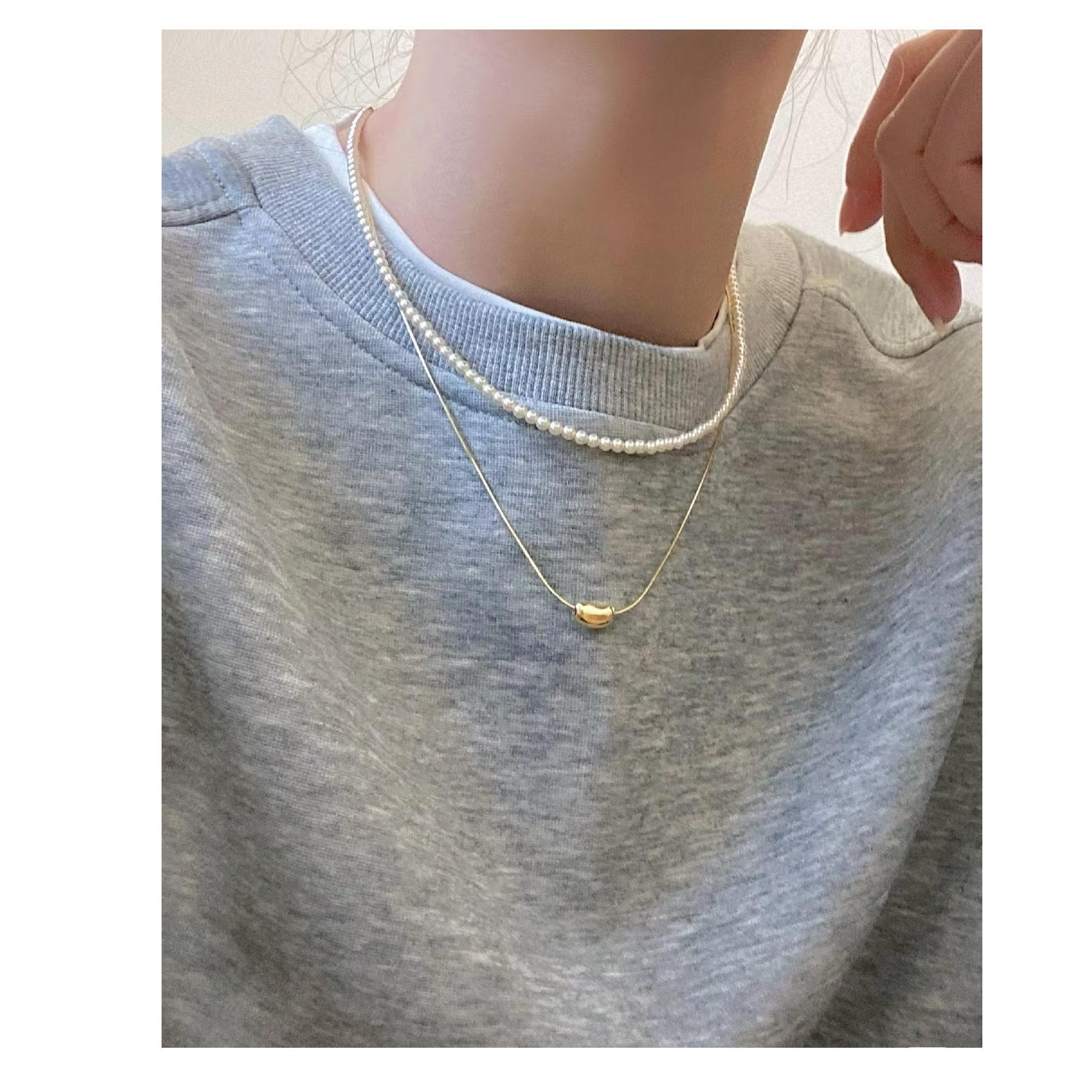 非金属布艺项链 筱鹿家【 补cha 】链接 韩风小众轻奢甜美高货发饰