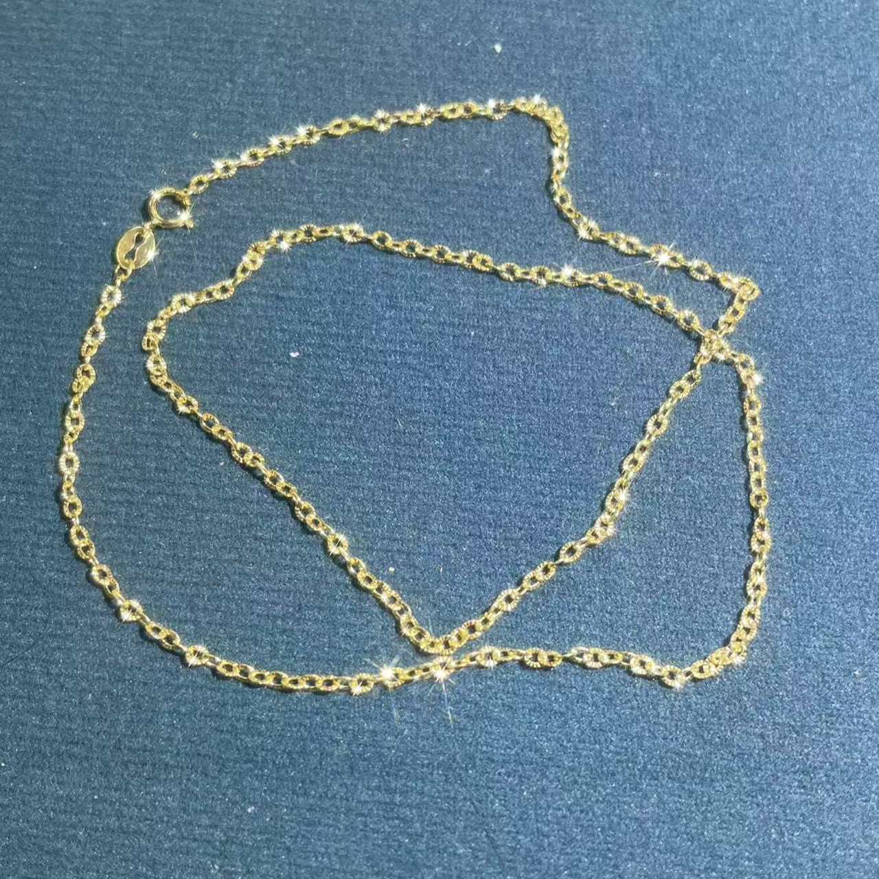 s8128黄色车花项链多样性发货