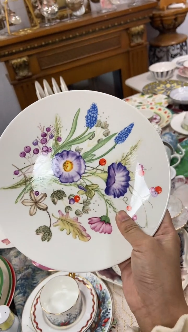 【闪购商品】瓷片陶瓷原单CC363餐具1个